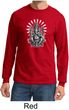 Mens Yoga Shirt Ganesha Long Sleeve Tee T-Shirt