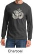 Mens Yoga Shirt Ganesha OM Long Sleeve Tee T-Shirt