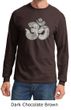 Mens Yoga Shirt Ganesha OM Long Sleeve Tee T-Shirt