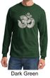 Mens Yoga Shirt Ganesha OM Long Sleeve Tee T-Shirt