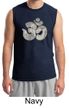 Mens Yoga Shirt Ganesha OM Muscle Tee T-Shirt