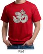 Mens Yoga Shirt Ganesha OM Organic Tee T-Shirt