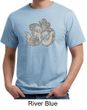 Mens Yoga Shirt Ganesha OM Organic Tee T-Shirt