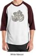 Mens Yoga Shirt Ganesha OM Raglan Tee T-Shirt