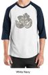 Mens Yoga Shirt Ganesha OM Raglan Tee T-Shirt