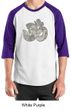 Mens Yoga Shirt Ganesha OM Raglan Tee T-Shirt