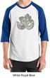Mens Yoga Shirt Ganesha OM Raglan Tee T-Shirt