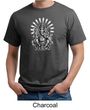 Mens Yoga Shirt Ganesha Organic Tee T-Shirt