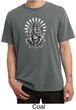 Mens Yoga Shirt Ganesha Pigment Dyed Tee T-Shirt