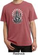 Mens Yoga Shirt Ganesha Pigment Dyed Tee T-Shirt
