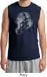 Mens Yoga Shirt Ganesha Profile Muscle Tee T-Shirt