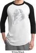Mens Yoga Shirt Ganesha Profile Raglan Tee T-Shirt