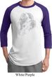 Mens Yoga Shirt Ganesha Profile Raglan Tee T-Shirt