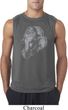Mens Yoga Shirt Ganesha Profile Sleeveless Tee T-Shirt
