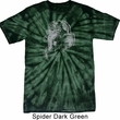 Mens Yoga Shirt Ganesha Profile Spider Tie Dye Tee T-shirt