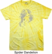 Mens Yoga Shirt Ganesha Profile Spider Tie Dye Tee T-shirt