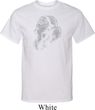 Mens Yoga Shirt Ganesha Profile Tall Tee T-Shirt