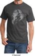 Mens Yoga Shirt Ganesha Profile Tee T-Shirt