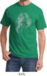 Mens Yoga Shirt Ganesha Profile Tee T-Shirt