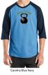 Mens Shirt Grab This Kettle Bell Raglan Tee T-Shirt