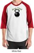 Mens Shirt Grab This Kettle Bell Raglan Tee T-Shirt