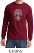 Mens Yoga Shirt Grey Bodhi Tree Long Sleeve Tee T-Shirt