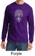 Mens Yoga Shirt Grey Bodhi Tree Long Sleeve Tee T-Shirt