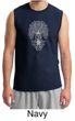 Mens Yoga Shirt Grey Bodhi Tree Muscle Tee T-Shirt