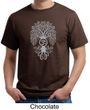 Mens Yoga Shirt Grey Bodhi Tree Organic Tee T-Shirt
