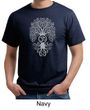 Mens Yoga Shirt Grey Bodhi Tree Organic Tee T-Shirt