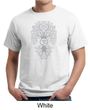 Mens Yoga Shirt Grey Bodhi Tree Organic Tee T-Shirt