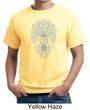 Mens Yoga Shirt Grey Bodhi Tree Organic Tee T-Shirt