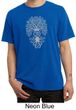 Mens Yoga Shirt Grey Bodhi Tree Pigment Dyed Tee T-Shirt