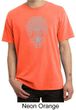 Mens Yoga Shirt Grey Bodhi Tree Pigment Dyed Tee T-Shirt