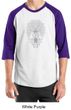 Mens Yoga Shirt Grey Bodhi Tree Raglan Tee T-Shirt
