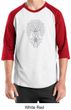 Mens Yoga Shirt Grey Bodhi Tree Raglan Tee T-Shirt