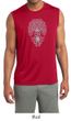 Mens Yoga Shirt Grey Bodhi Tree Sleeveless Moisture Wicking Tee