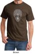 Mens Yoga Shirt Grey Bodhi Tree Tee T-Shirt
