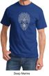 Mens Yoga Shirt Grey Bodhi Tree Tee T-Shirt