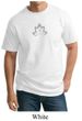 Mens Yoga Shirt Grey Namaste Lotus Tall Tee T-Shirt