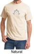 Mens Yoga Shirt Grey Namaste Lotus Tee T-Shirt