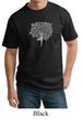 Mens Yoga Shirt Grey Tree Pose Tall Tee T-Shirt