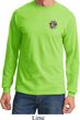 Mens Yoga Shirt Hippie Sun Patch Pocket Print Long Sleeve Tee T-Shirt