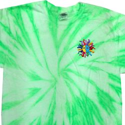 Mens Yoga Shirt Hippie Sun Patch Pocket Print Twist Tie Dye Tee Mens Yoga Shirt Hippie Sun Patch Pocket Print Twist Tie Dye Tee
