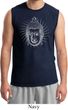 Mens Yoga Shirt Iconic Buddha Muscle Tee T-Shirt