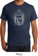 Mens Yoga Shirt Iconic Buddha Organic Tee T-Shirt