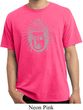 Mens Yoga Shirt Iconic Buddha Pigment Dyed Tee T-Shirt