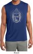 Mens Yoga Shirt Iconic Buddha Sleeveless Moisture Wicking Tee