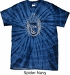 Mens Yoga Shirt Iconic Buddha Spider Tie Dye Tee T-shirt