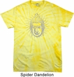 Mens Yoga Shirt Iconic Buddha Spider Tie Dye Tee T-shirt